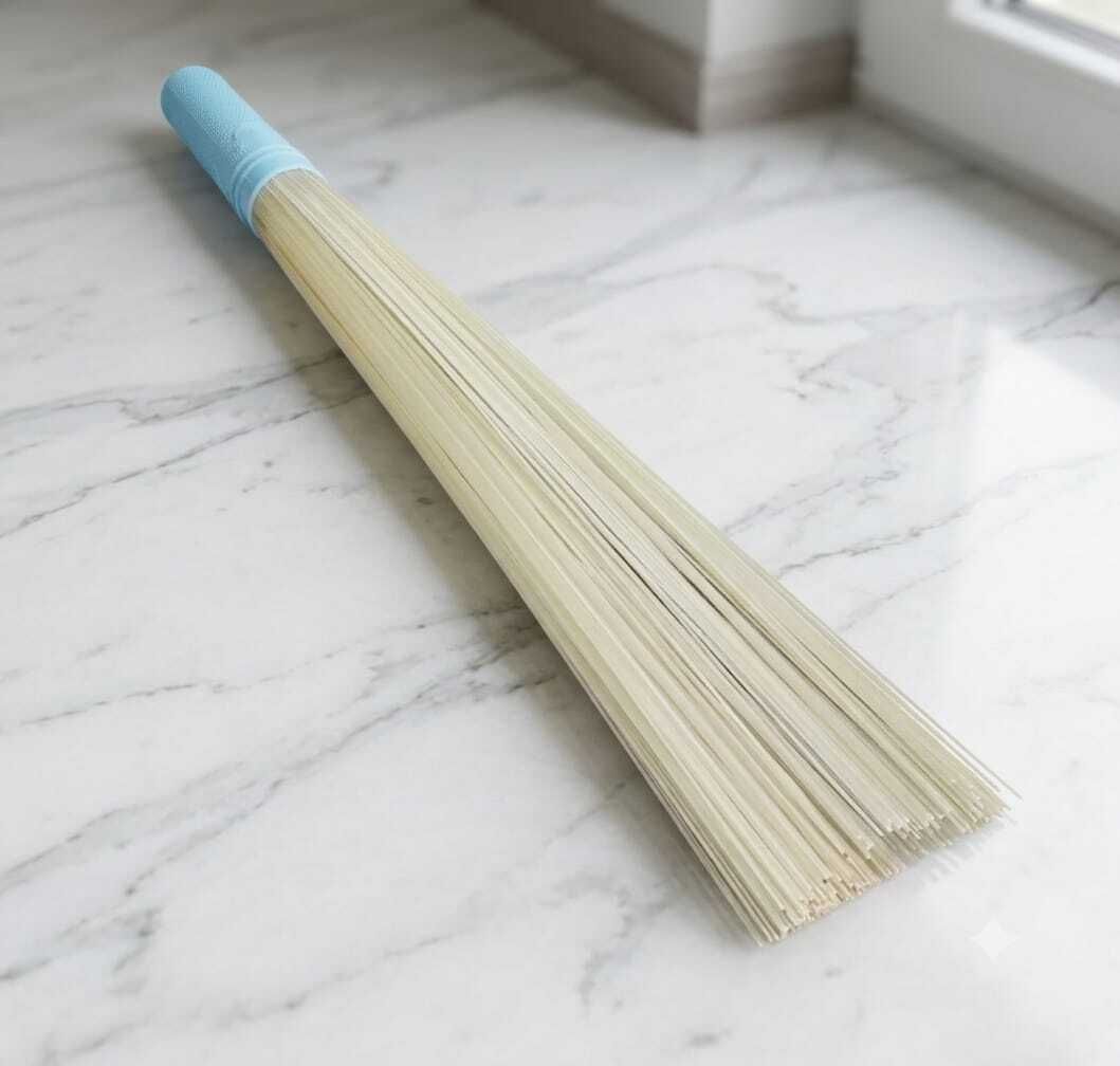 Plastic broom 20 Inch Fiber Wet and Dry Broom-image-31