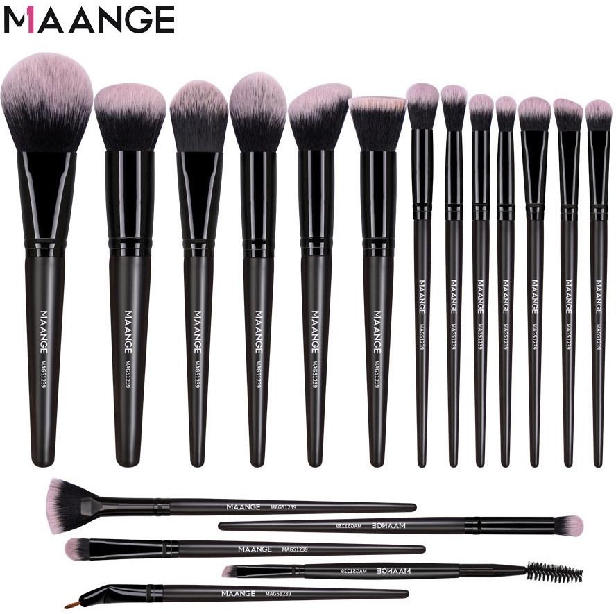 maange 18 Pcs Professional Makeup Brush Set-picture-28