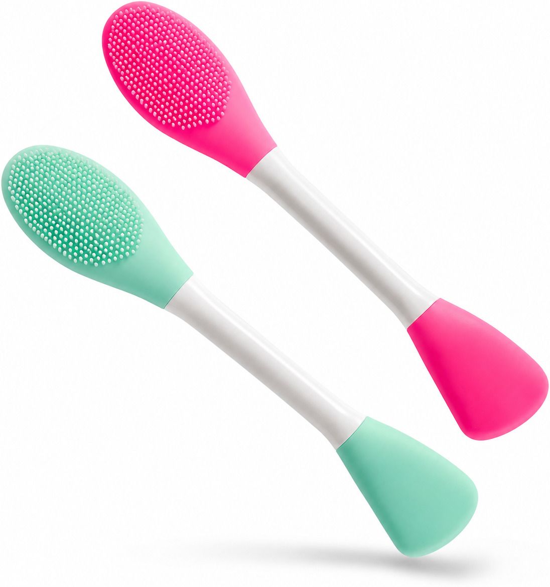 Smooth Silicone Face Pack Brush & Exfoliating Massage Scrubber | Pack of 2-image-22