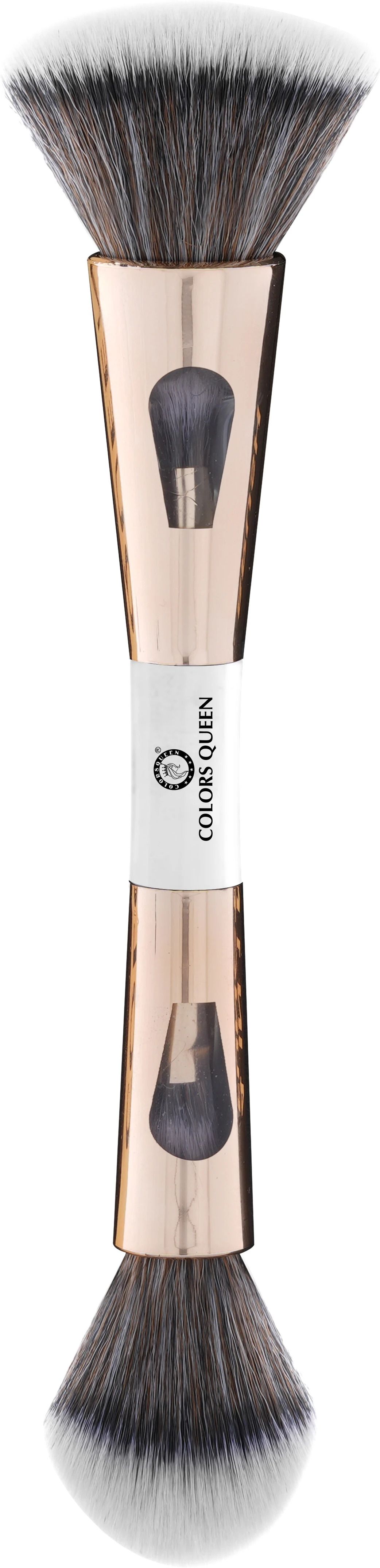 colors queen 4 in 1 Foundation, Powder, Eyeshadow Blending and Flat Brush Set-picture-28