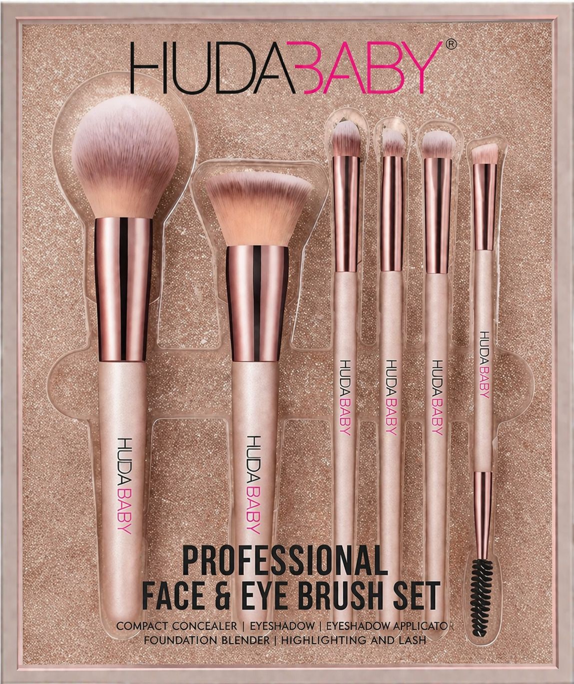 Professional Makeup Brush Set | 6 Pcs | Synthetic Bristles | Face Eye-image-32