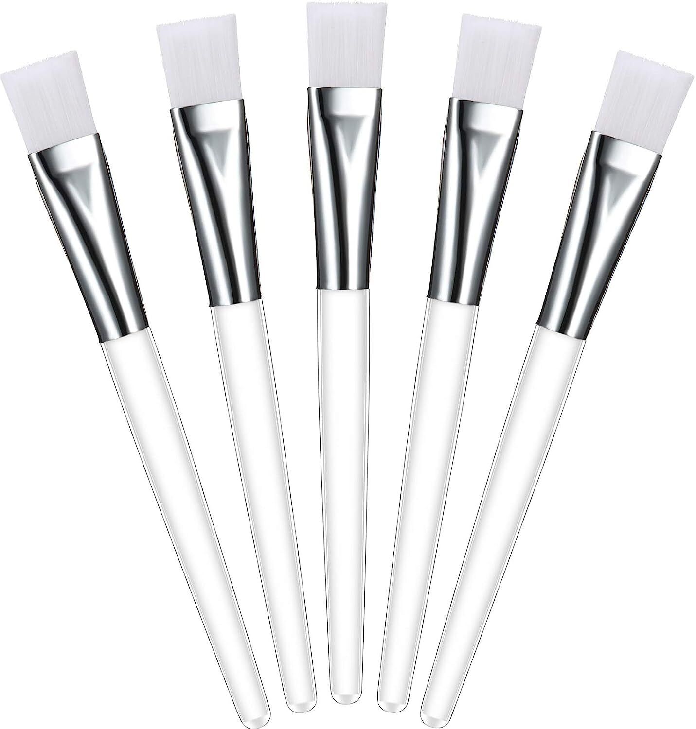 mshine Facial Brushes Soft Fan Mask Brushes for Chemical Peel, Acid Peel & Facial Gels-picture-10