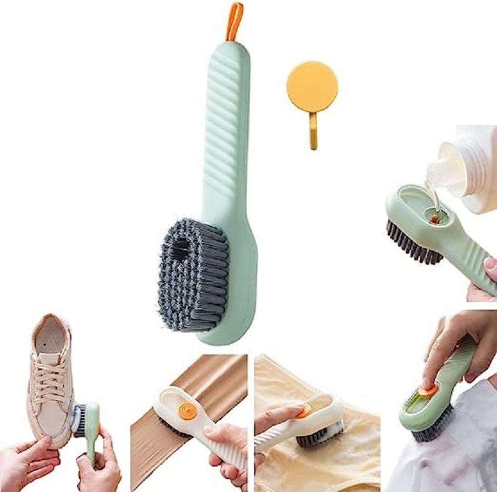 SKOLL Shoe Brush for Leather Shoes Cleaning Polish Kit Shine & Care Soft Soap Brush-image-22