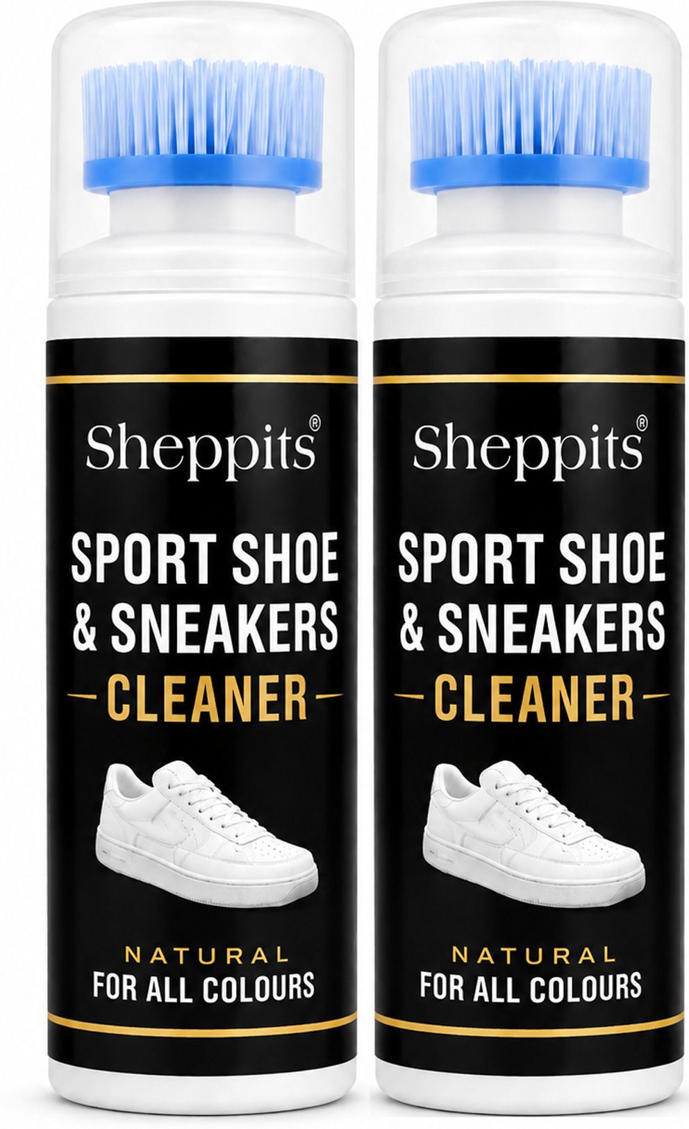 Sheppits Sport Shoe & Sneakers Cleaner (Pack of 2 Pcs) Safe for All Colours Shoe Cleaner-image-20