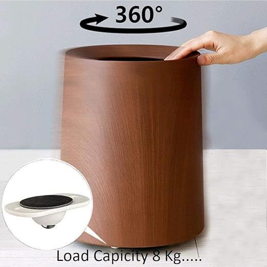 kumishri MiniRoll 4X – 360° Rotating Self-Adhesive Caster Wheels for Storage Boxes 4pcs Plastic 4 Pockets-picture-10
