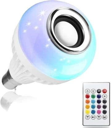 220 W Color Changing, Music Round B22 D LED Bulb-image-26