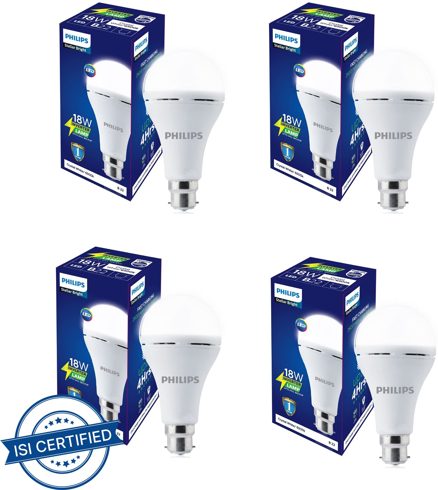 philips 18 W Inverter Standard B22 Inverter Bulb-picture-15