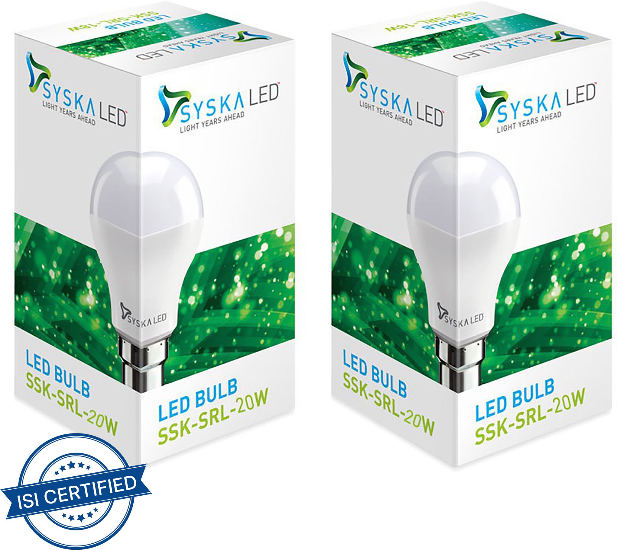 syska 20 W Basic Standard B22 LED Bulb-picture-18