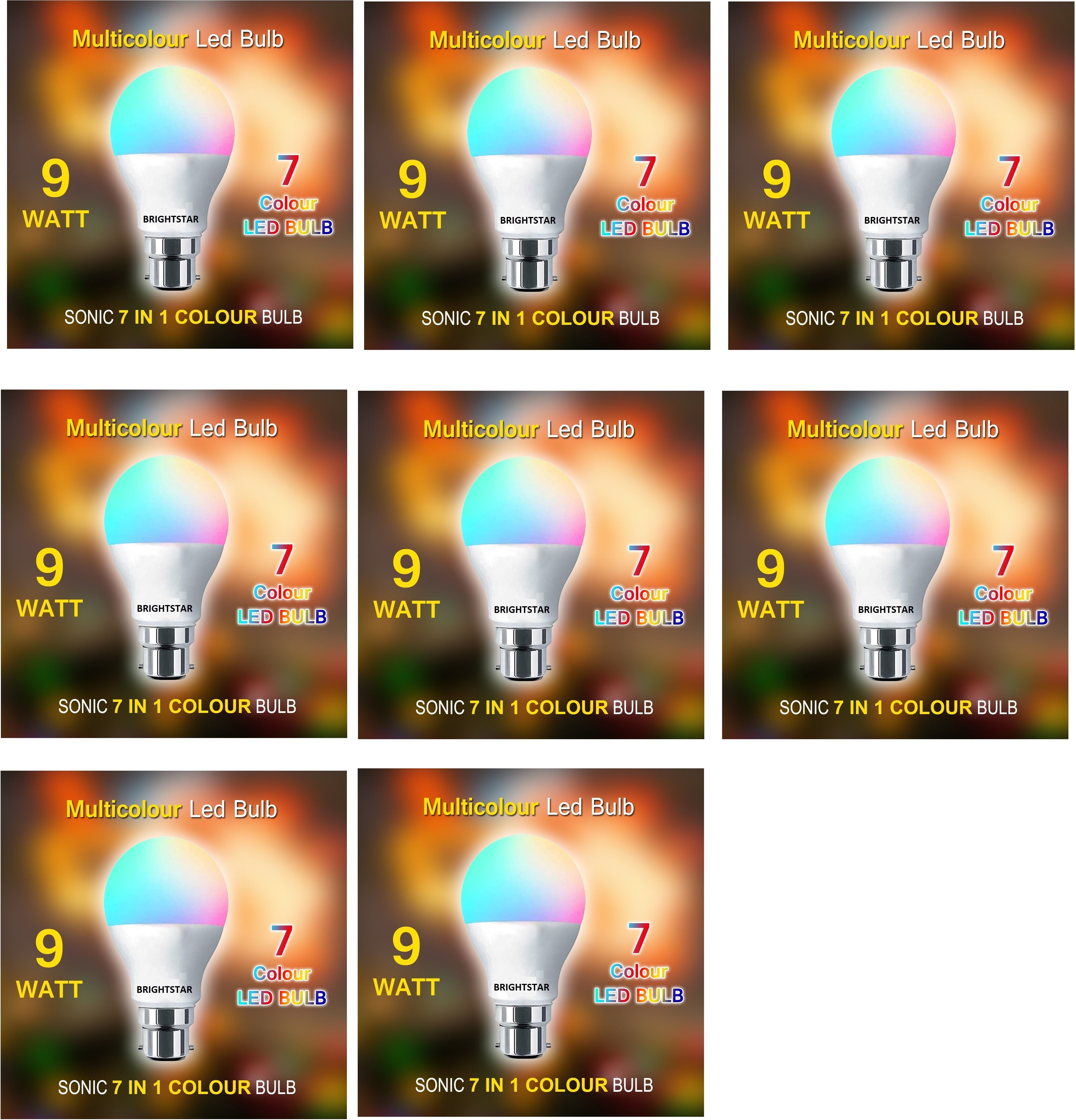 9 W Basic Round B22 LED Bulb-image-27
