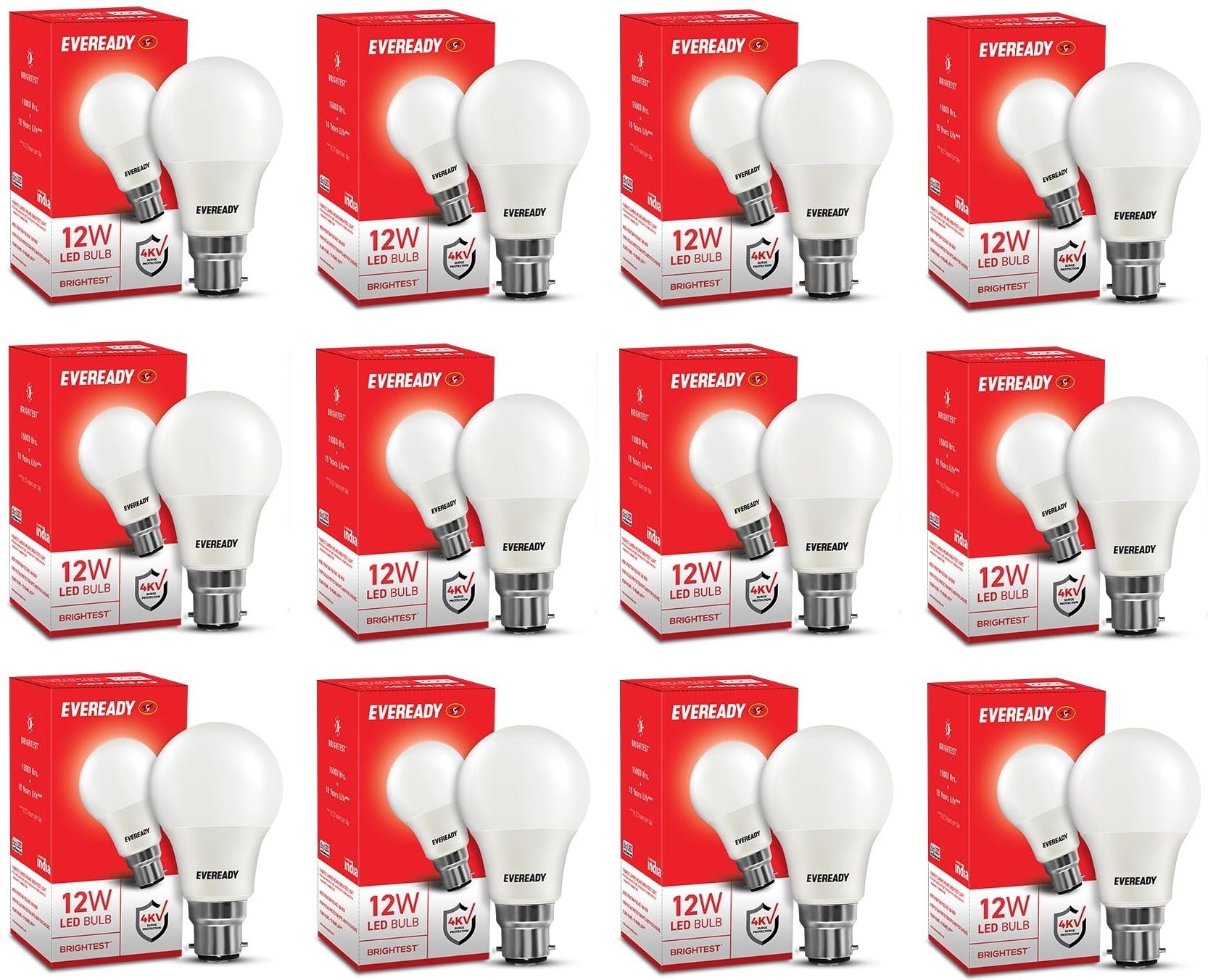 eveready 12 W Basic Standard B22 LED Bulb-picture-27
