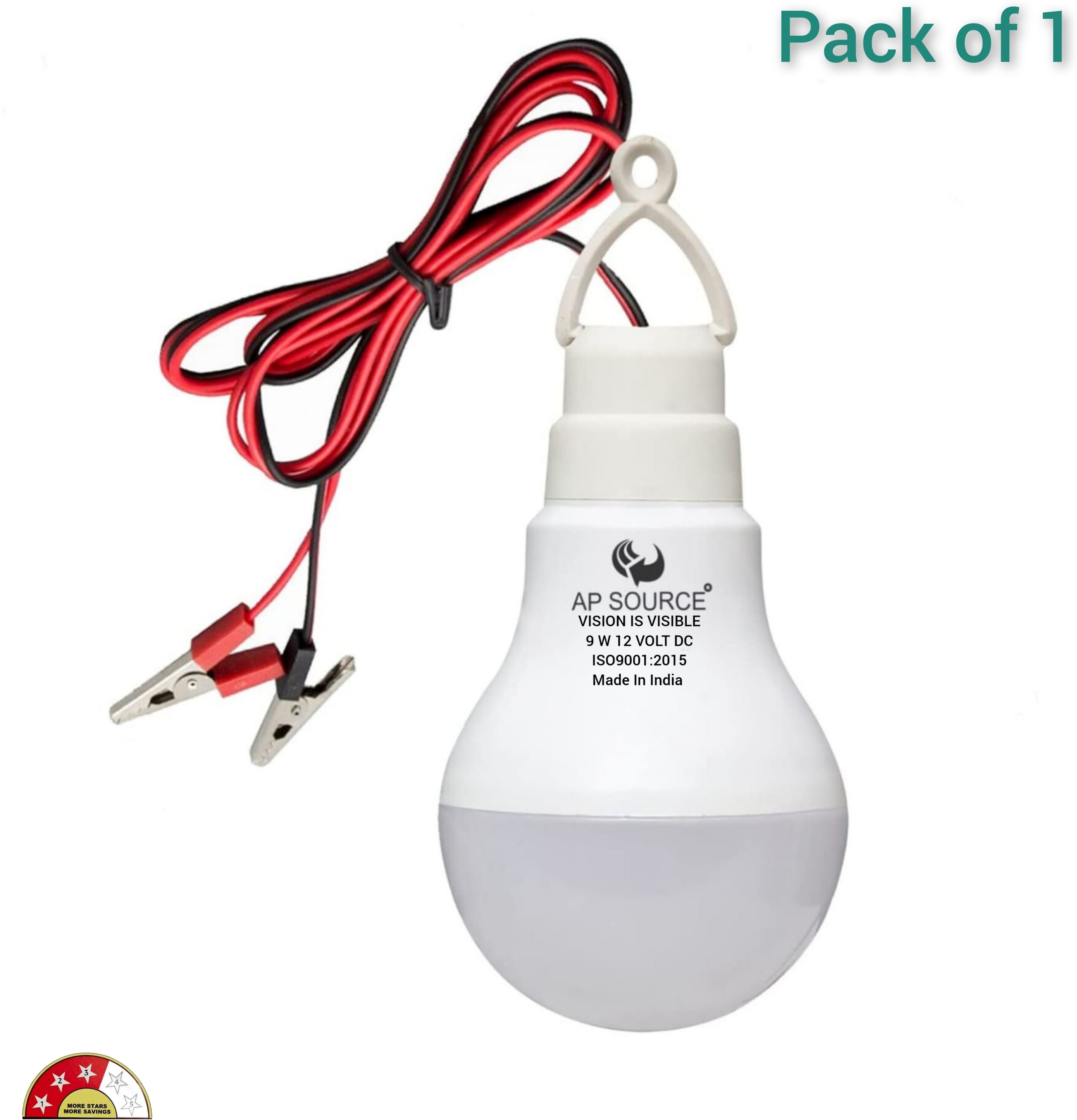 ap source 9 W Basic Round 2 Pin LED Bulb-picture-31