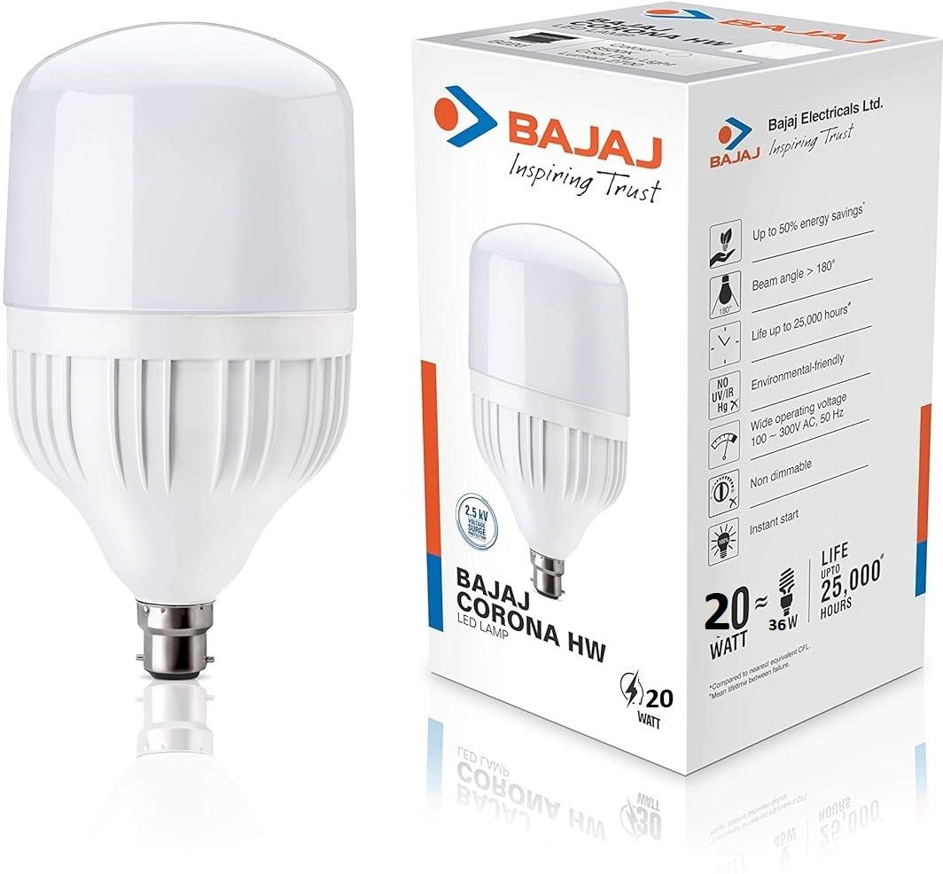 bajaj 20 W Basic Standard B22 LED Bulb-picture-21