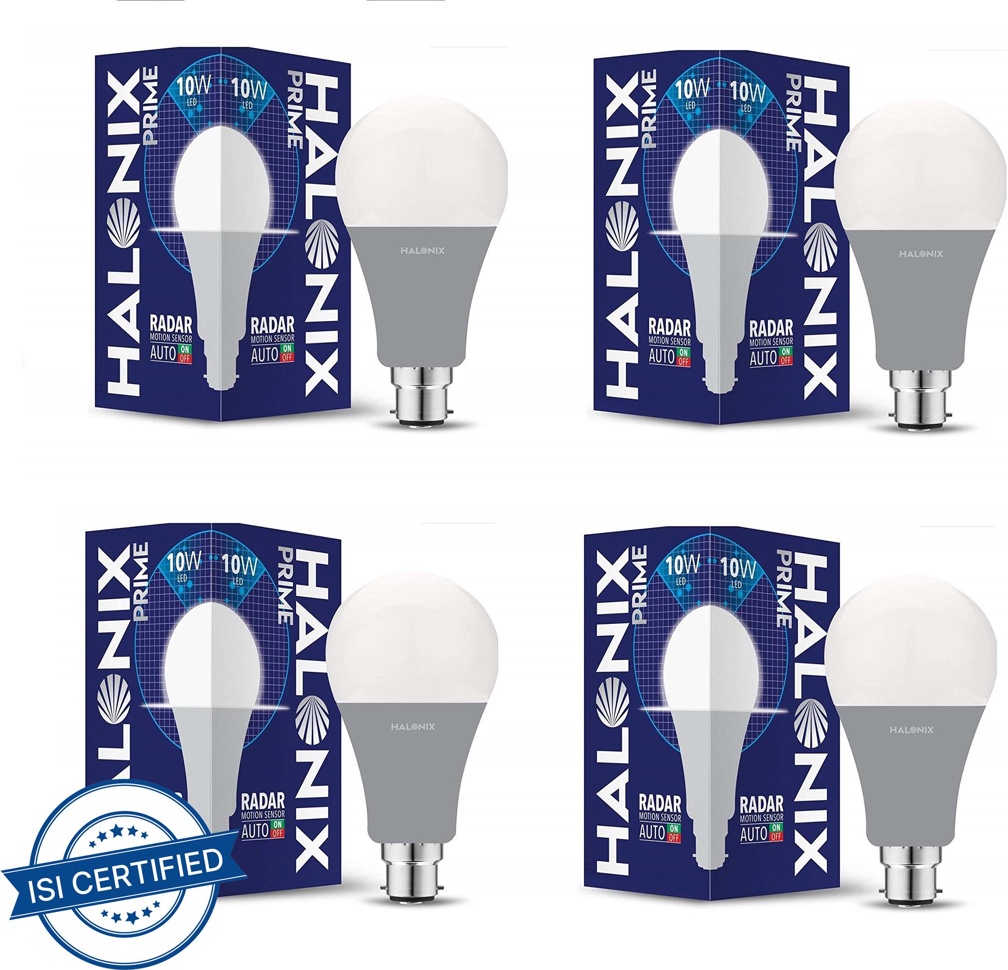 halonix 10 W Motion Sensor Decorative B22 LED Bulb-picture-22