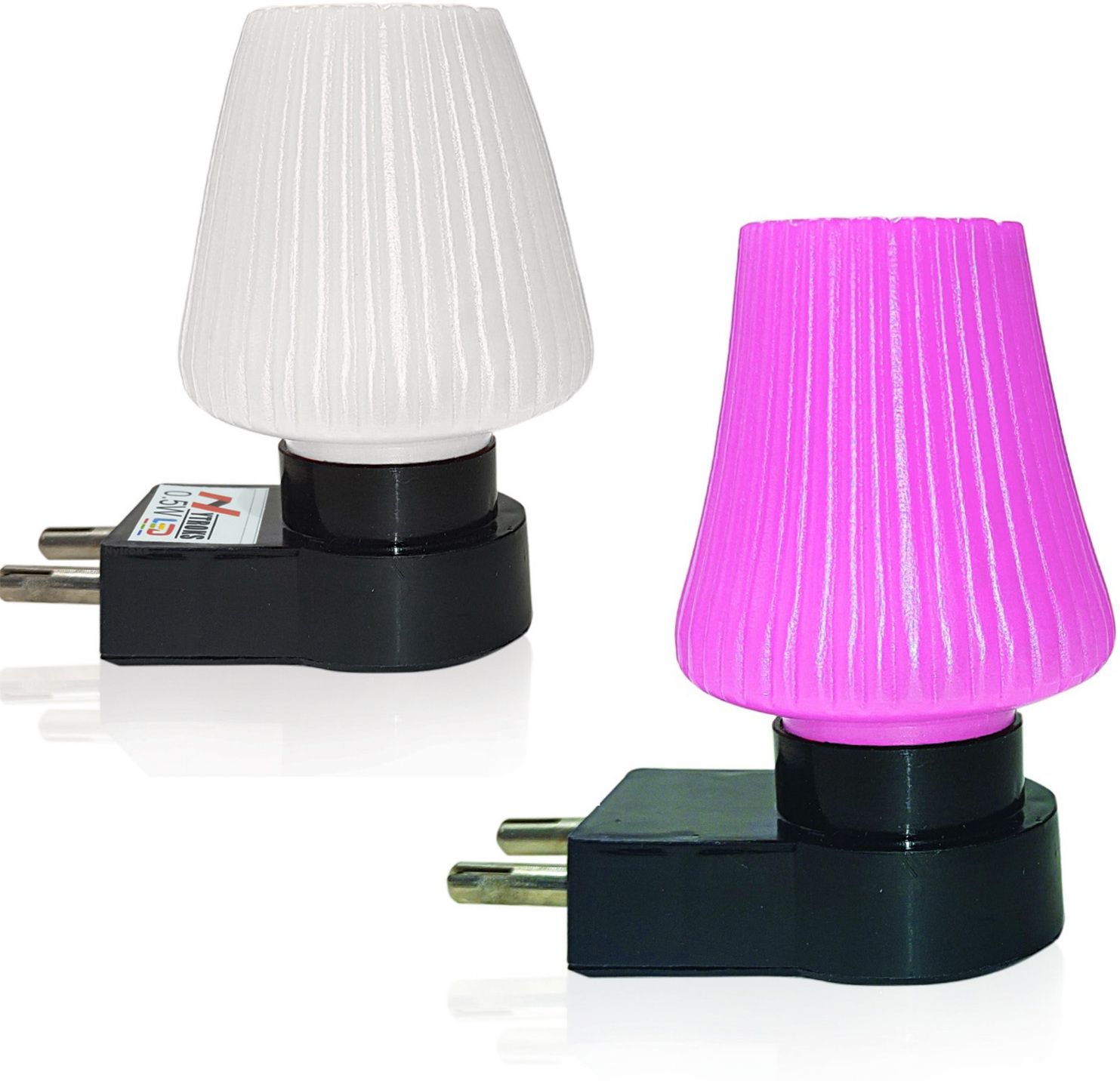nytroks 0.5 W Basic Decorative 2 Pin, Plug & Play Night Bulb-picture-24