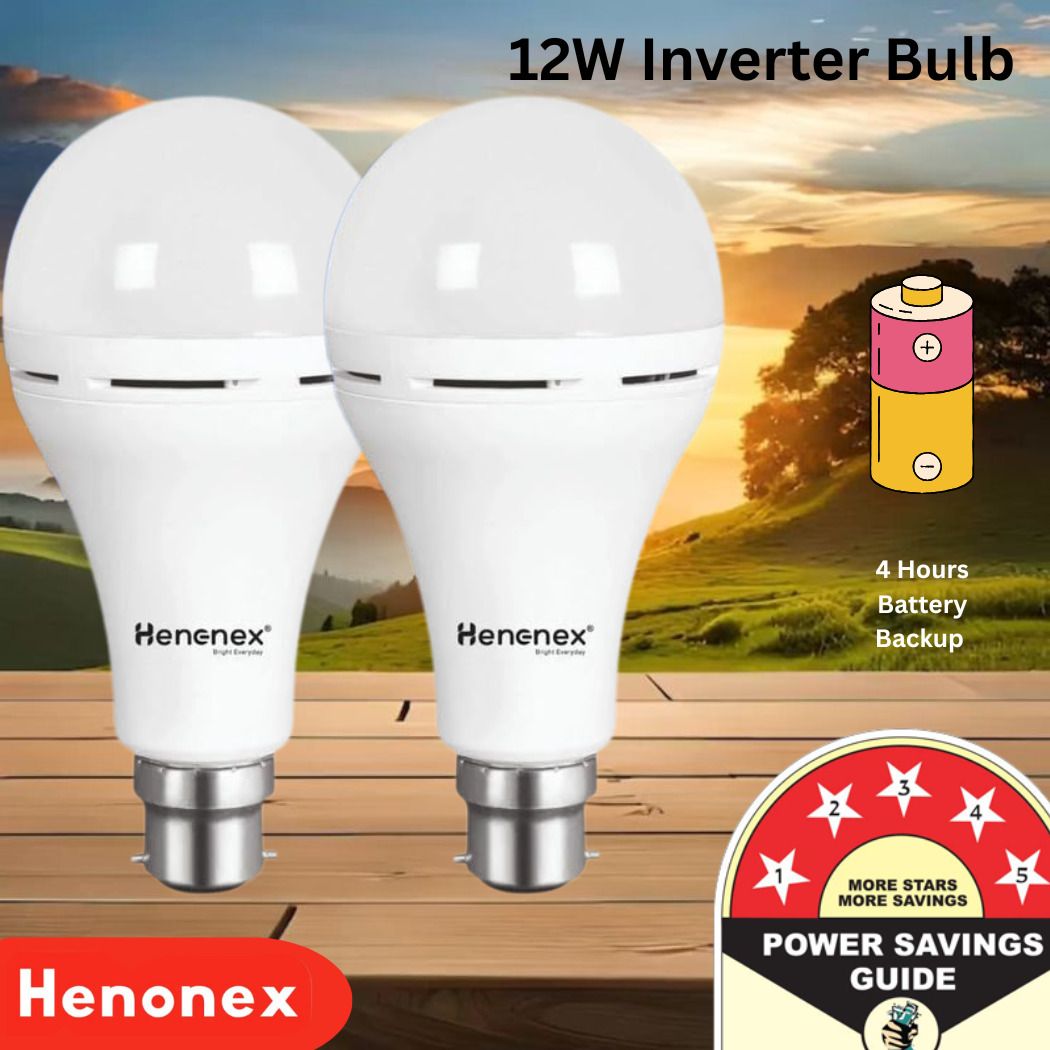 henonex 12 W Inverter Standard B22 Inverter Bulb-picture-32