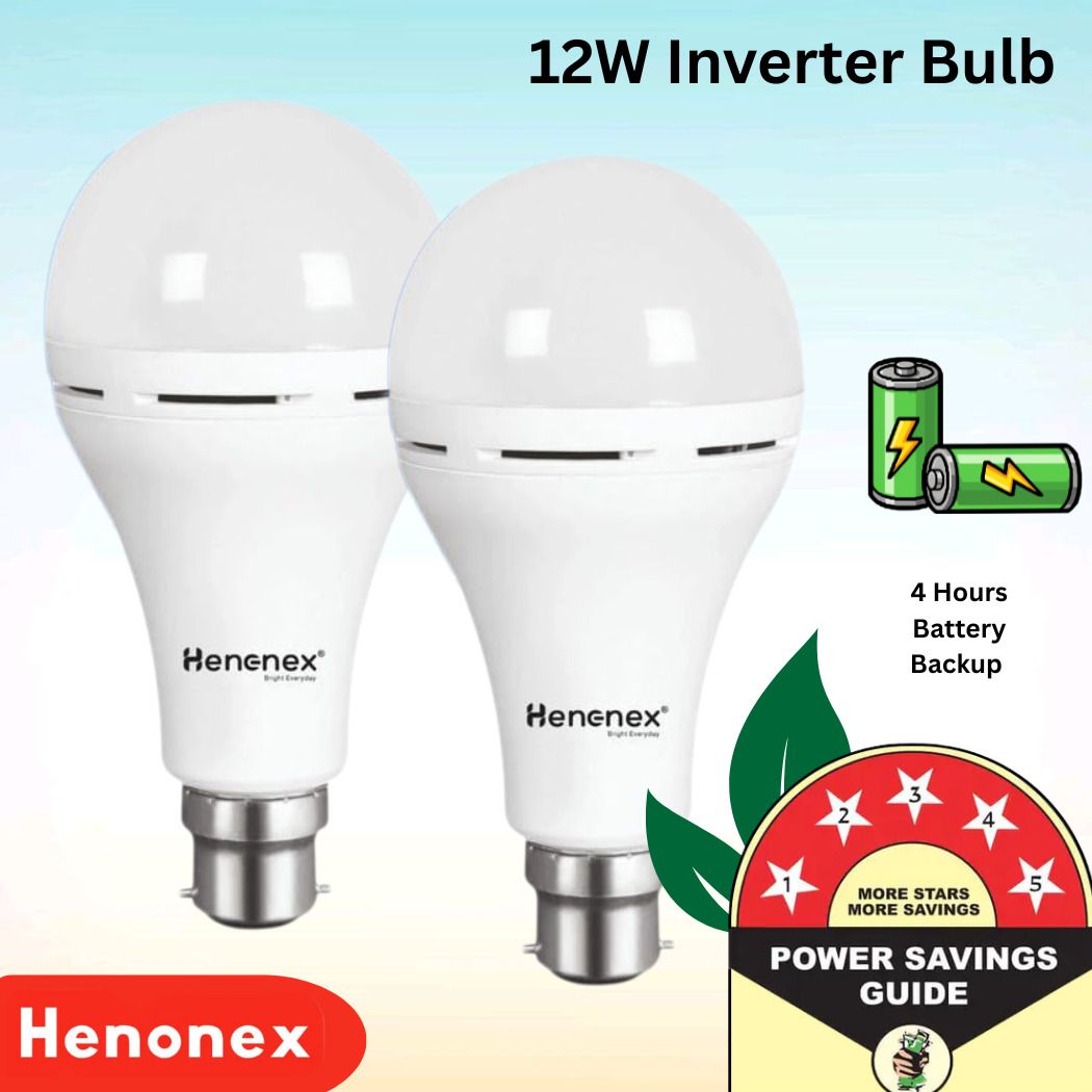 henonex 12 W Inverter Standard B22 Decorative Bulb-picture-38