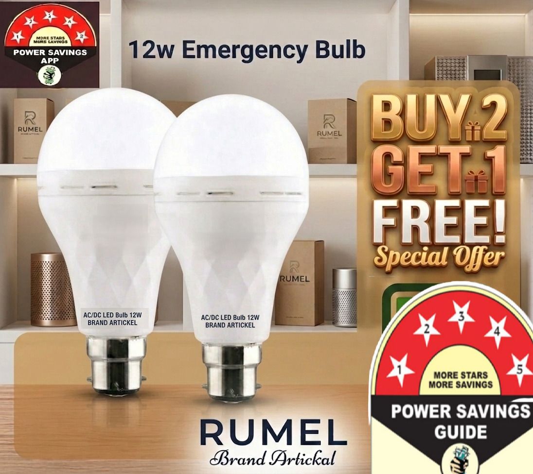 rumel 12 W Inverter, Eye Safety Compliance Circline B22 LED Bulb-picture-48