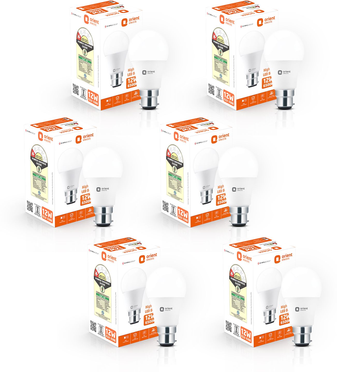 orient electric 12 W Basic Round B22 LED Bulb-picture-13