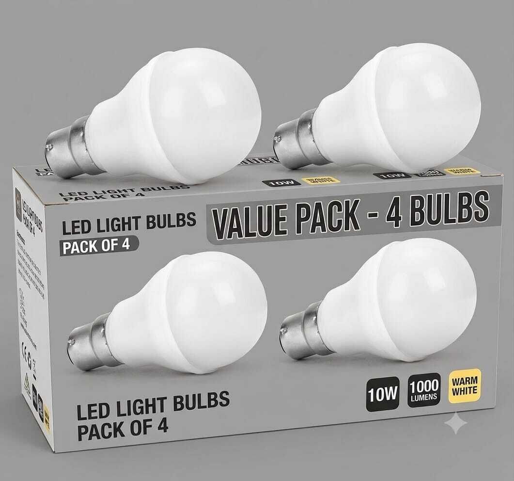everglow 10 W Basic Round B22 LED Bulb-picture-19