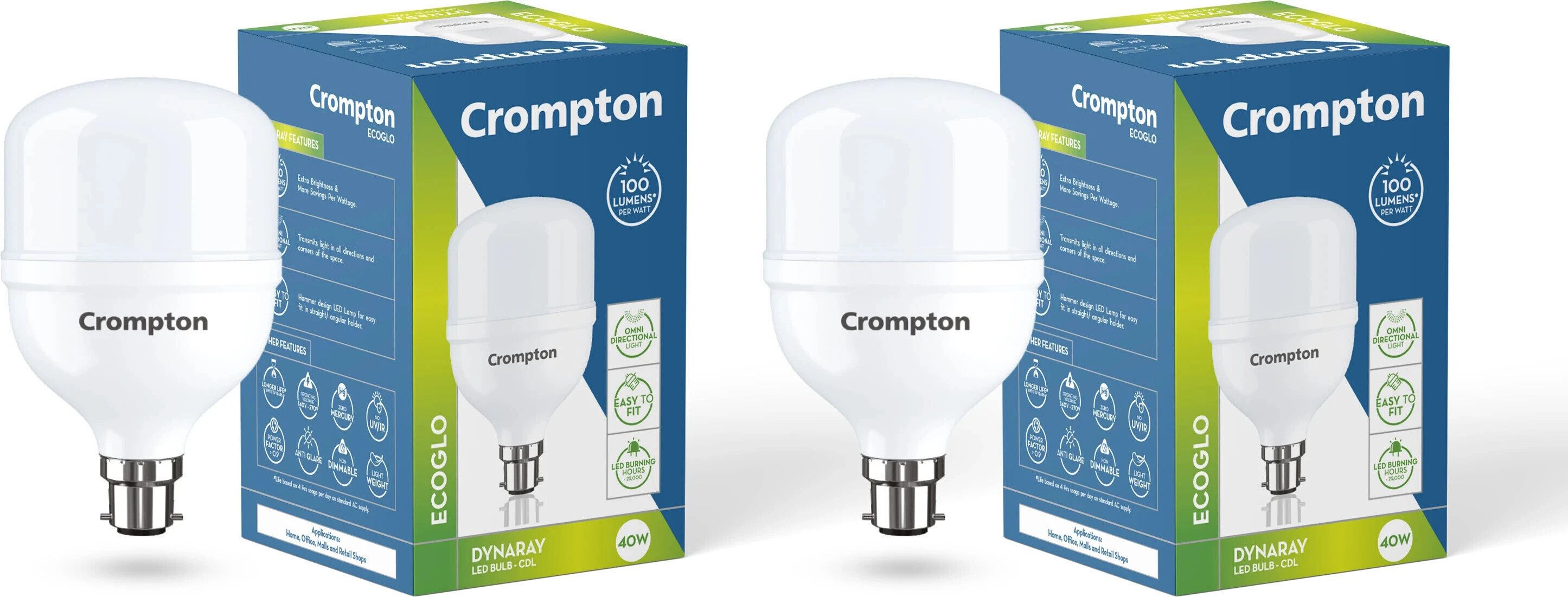 crompton 40 W Basic Standard B22 LED Bulb-picture-34