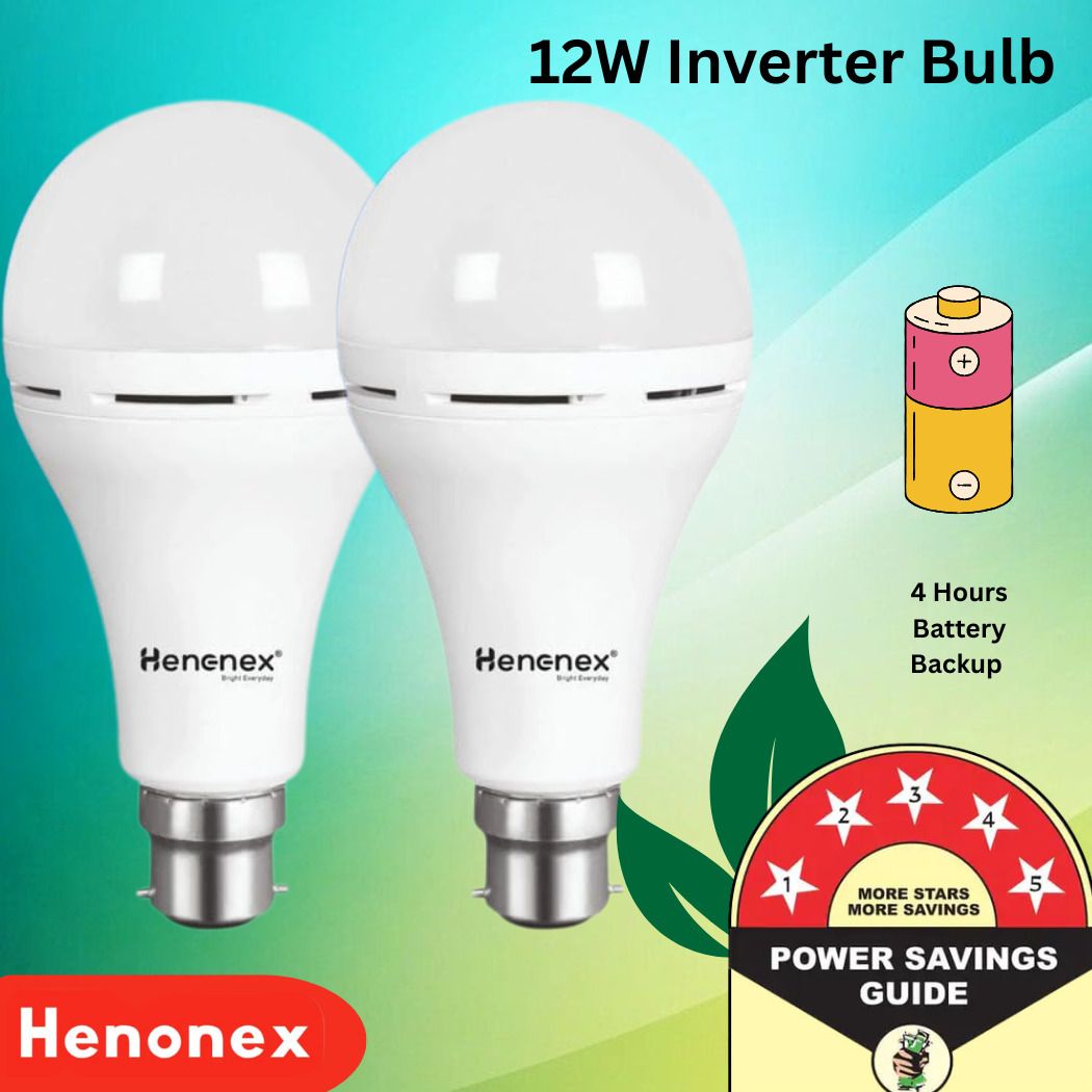 henonex 12 W Inverter Standard B22 Inverter Bulb-picture-35