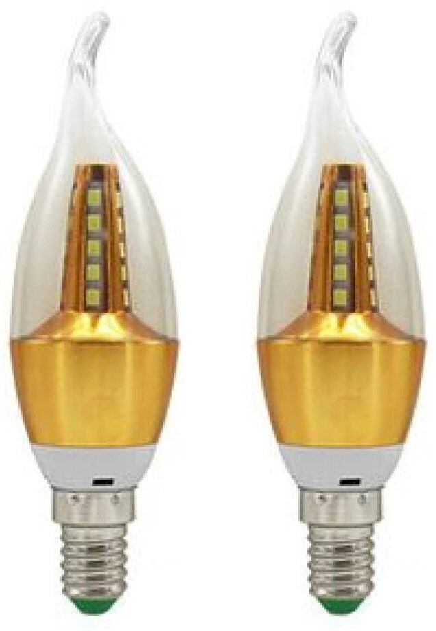 virya 4 W Basic Candle E14 LED Bulb image 1