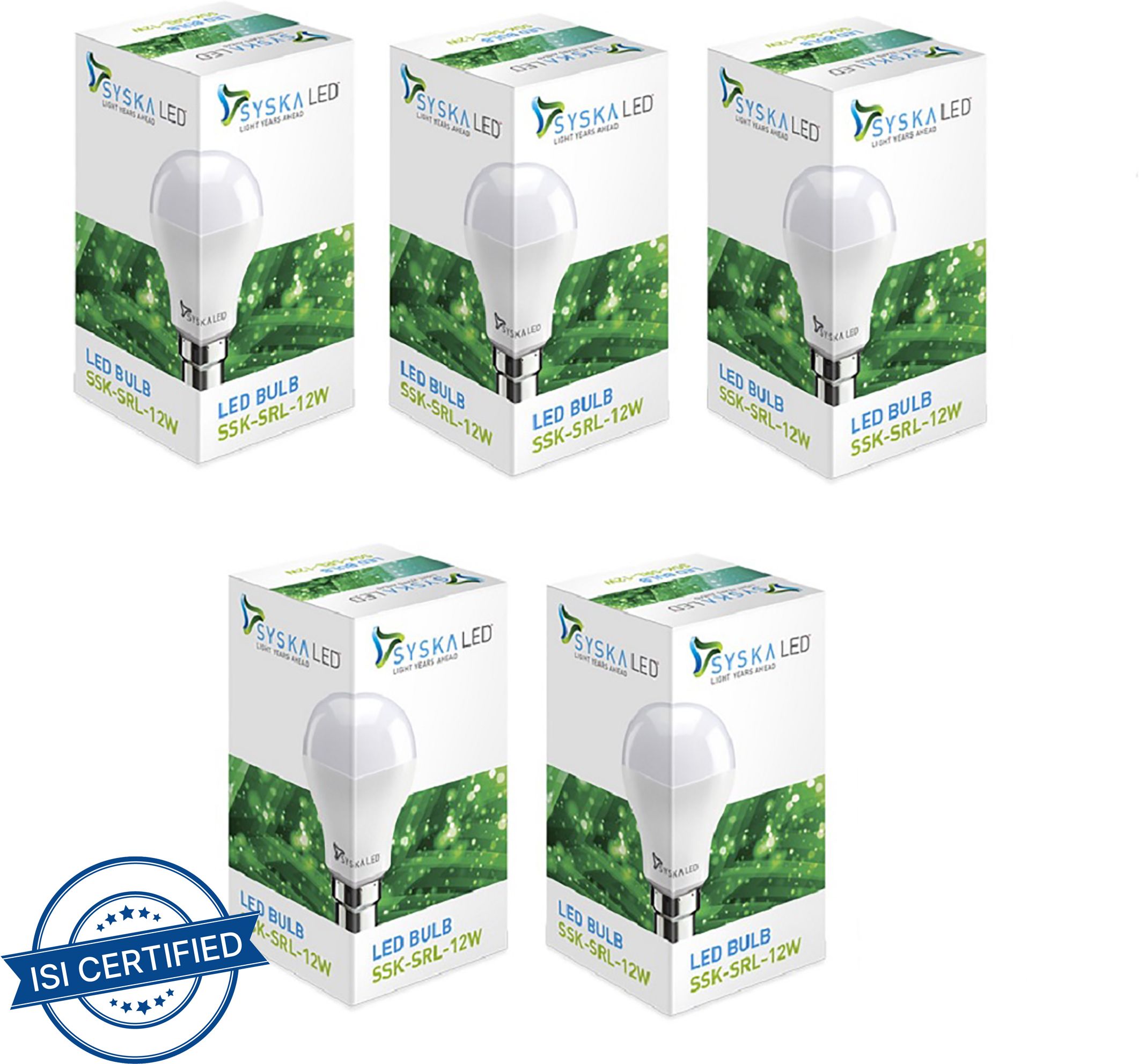syska 12 W Basic Standard B22 LED Bulb-picture-13