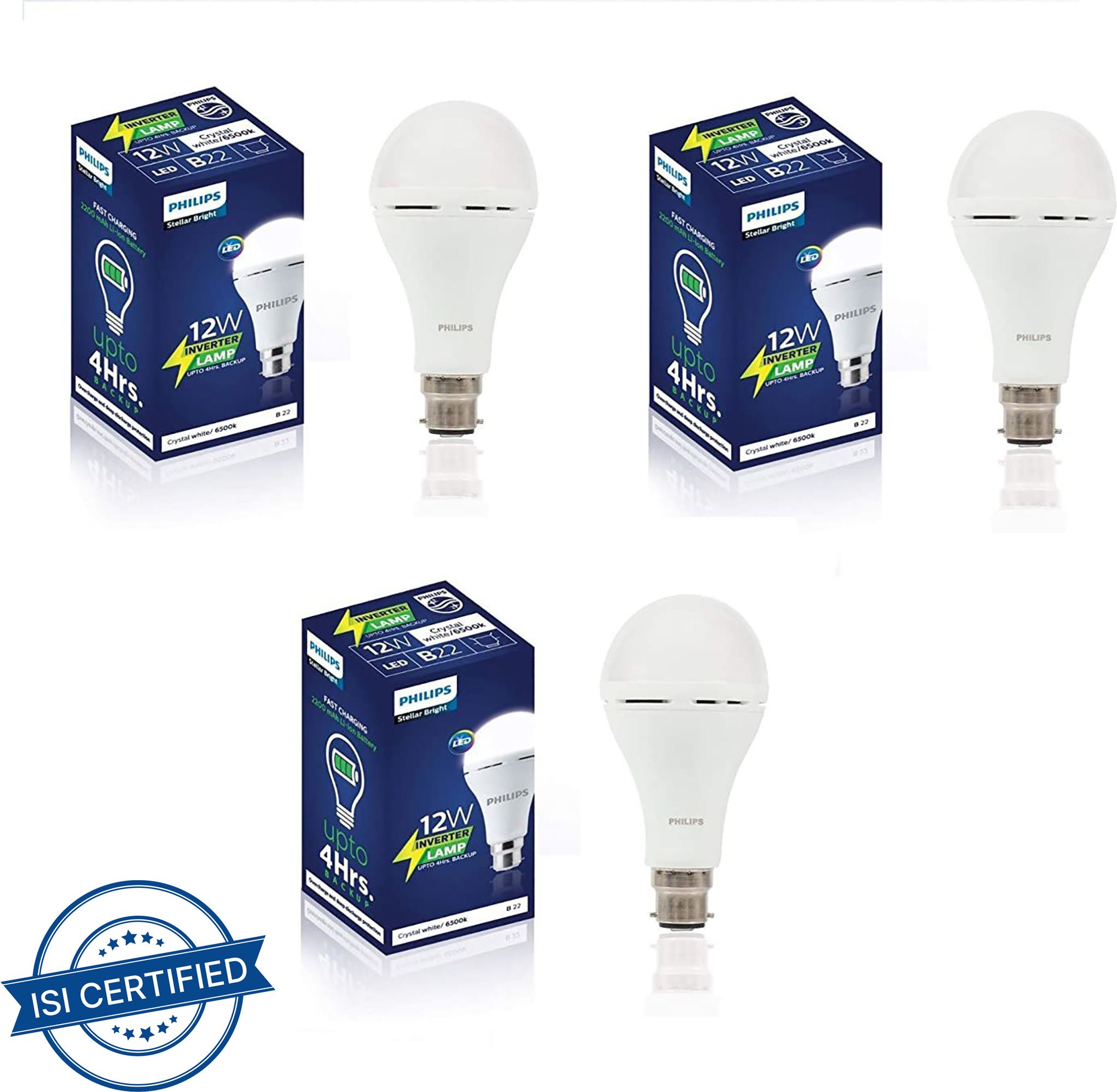 philips 12 W Basic Standard B22 Inverter Bulb-picture-19