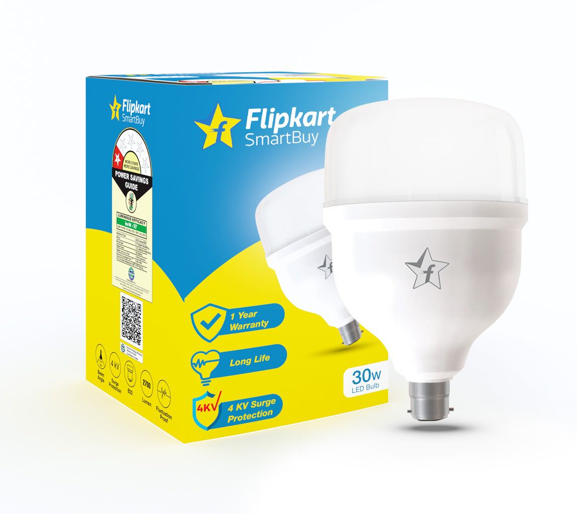 flipkart smartbuy 30 W Basic Round B22 LED Bulb-picture-16