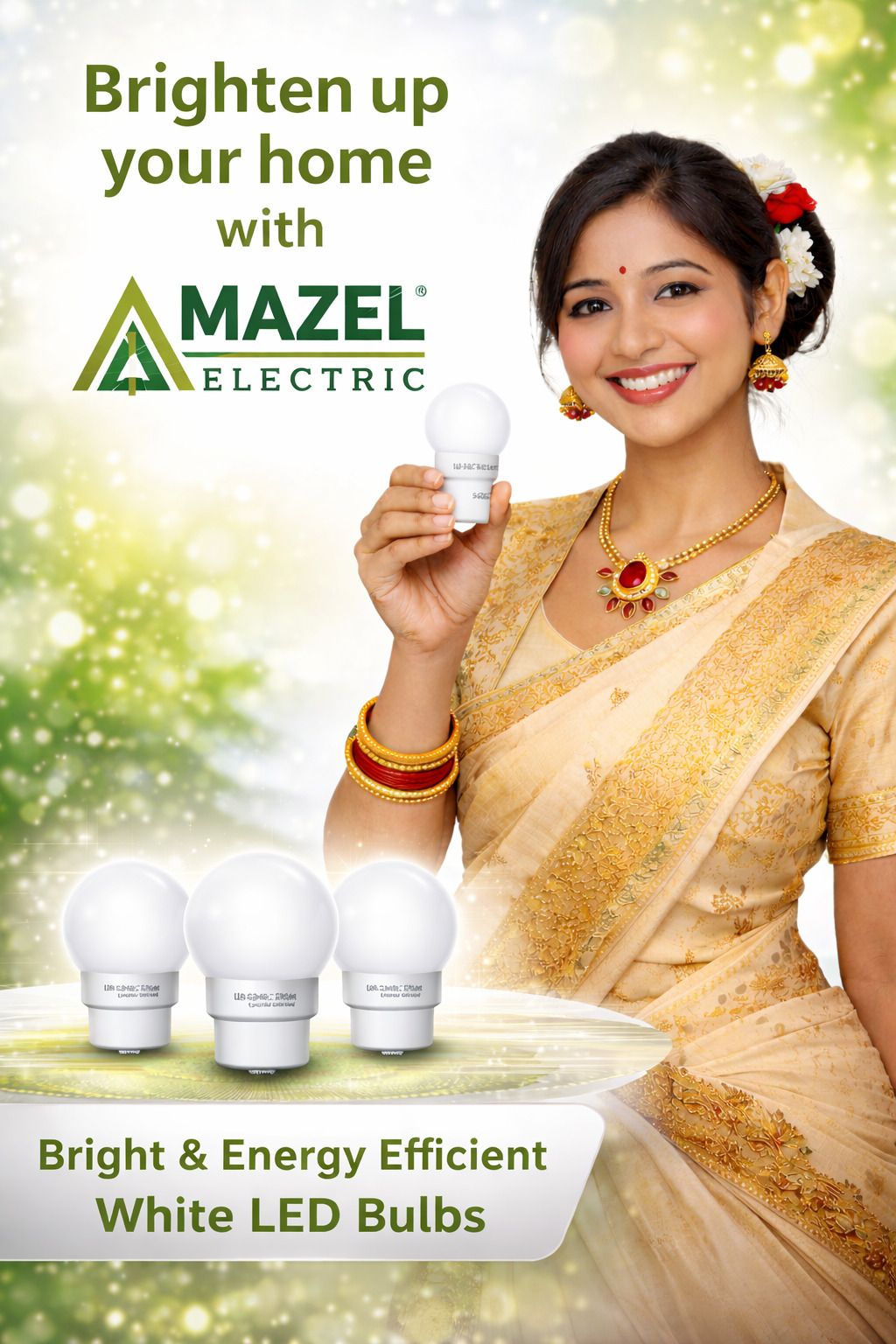 mazel electric 0.5 W Basic Round B22 D LED Bulb-picture-26