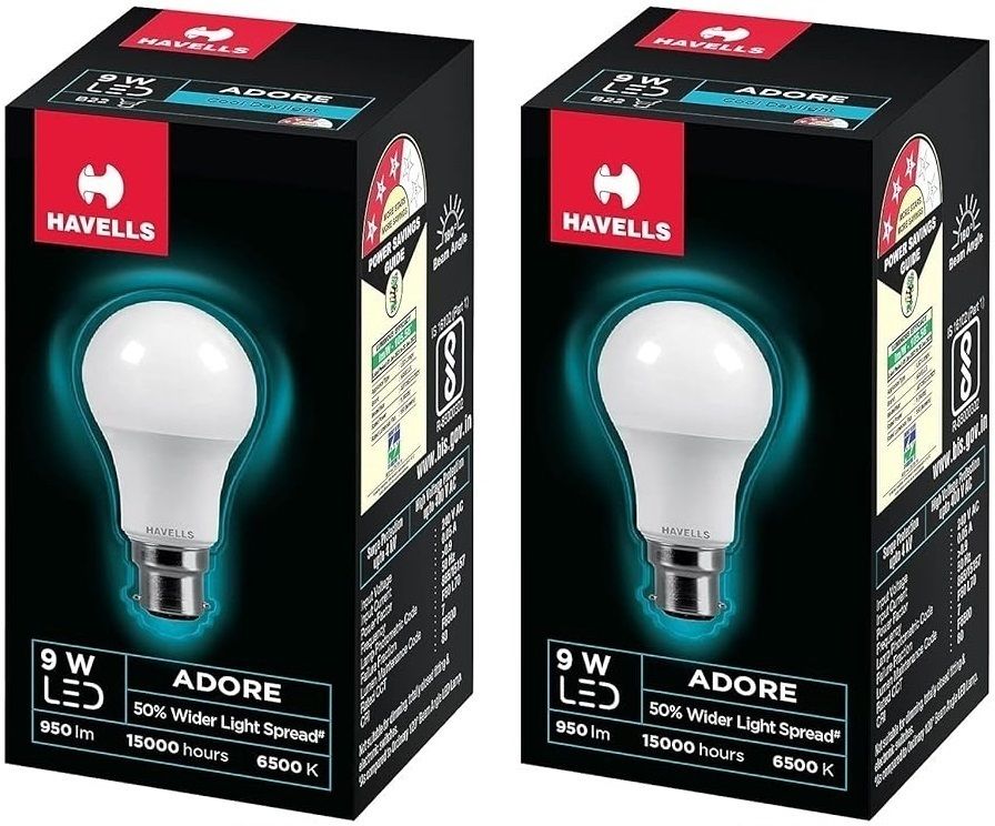 havells 9 W Basic Round B22 LED Bulb-picture-1