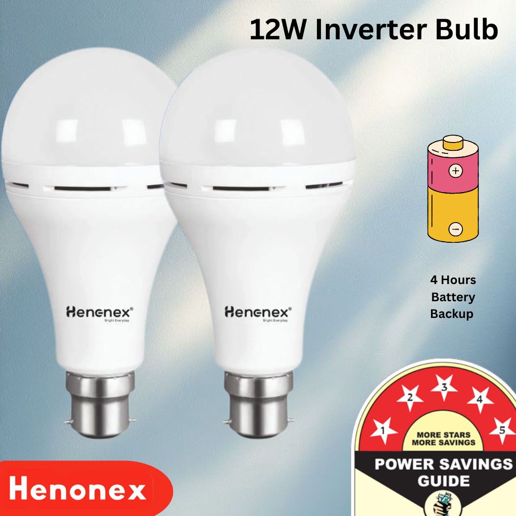 henonex 12 W Inverter Standard B22 Inverter Bulb-picture-26
