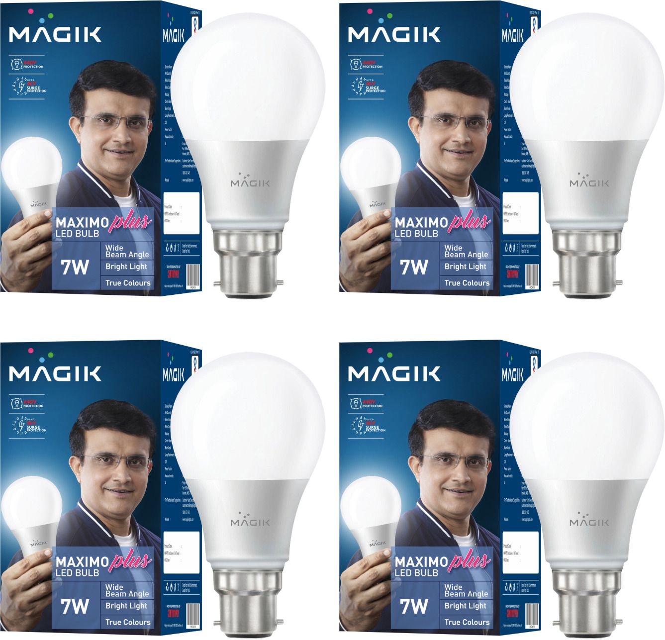 magik 7 W Basic Standard B22 LED Bulb-picture-25
