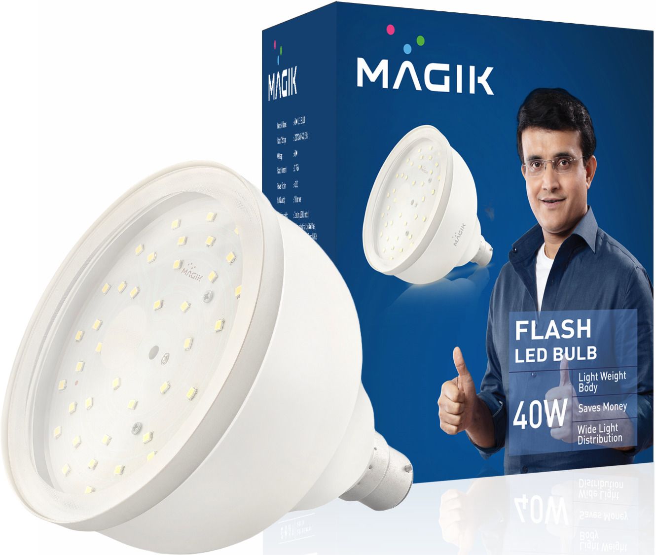 magik 40 W Basic Standard B22 LED Bulb-picture-14