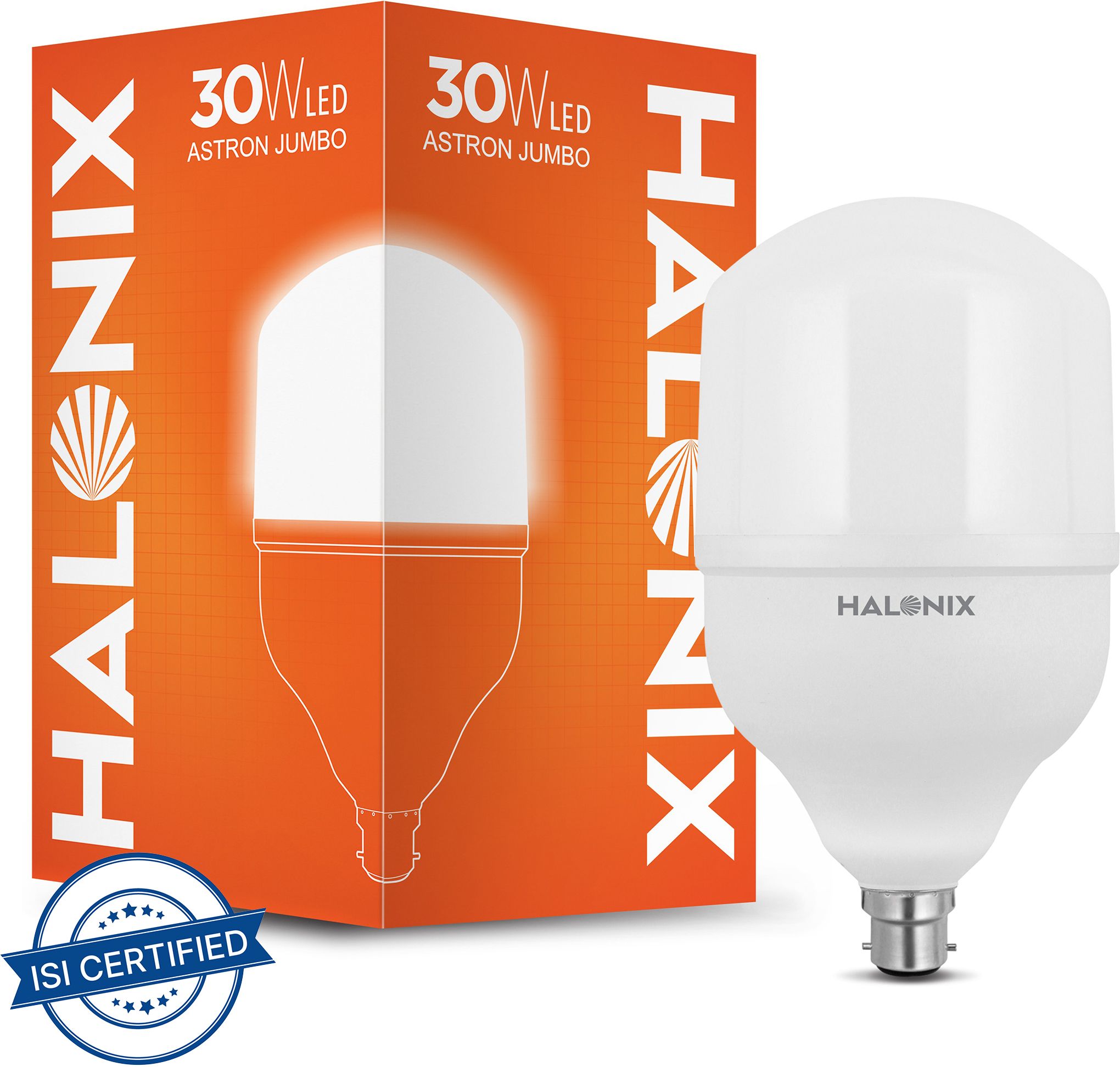 halonix 30 W Basic Round B22 LED Bulb-picture-19