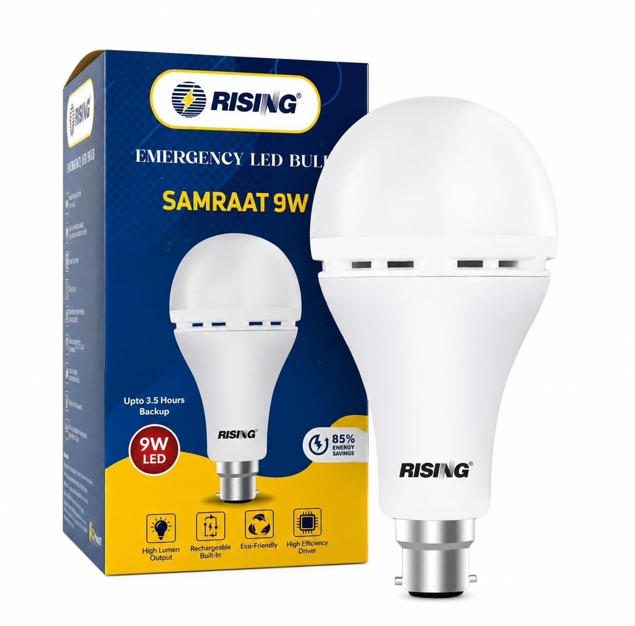 9 W Inverter Round B22 LED Bulb-image-47