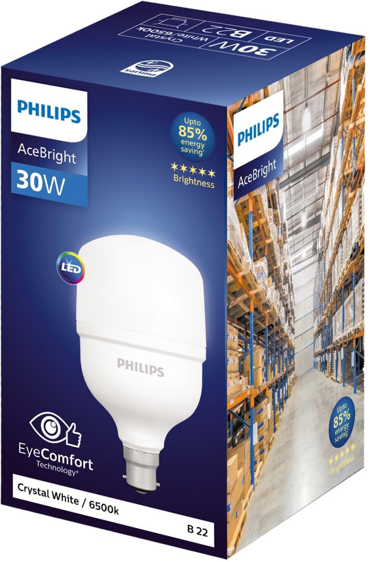 philips 30 W Basic Round B22 LED Bulb-picture-13