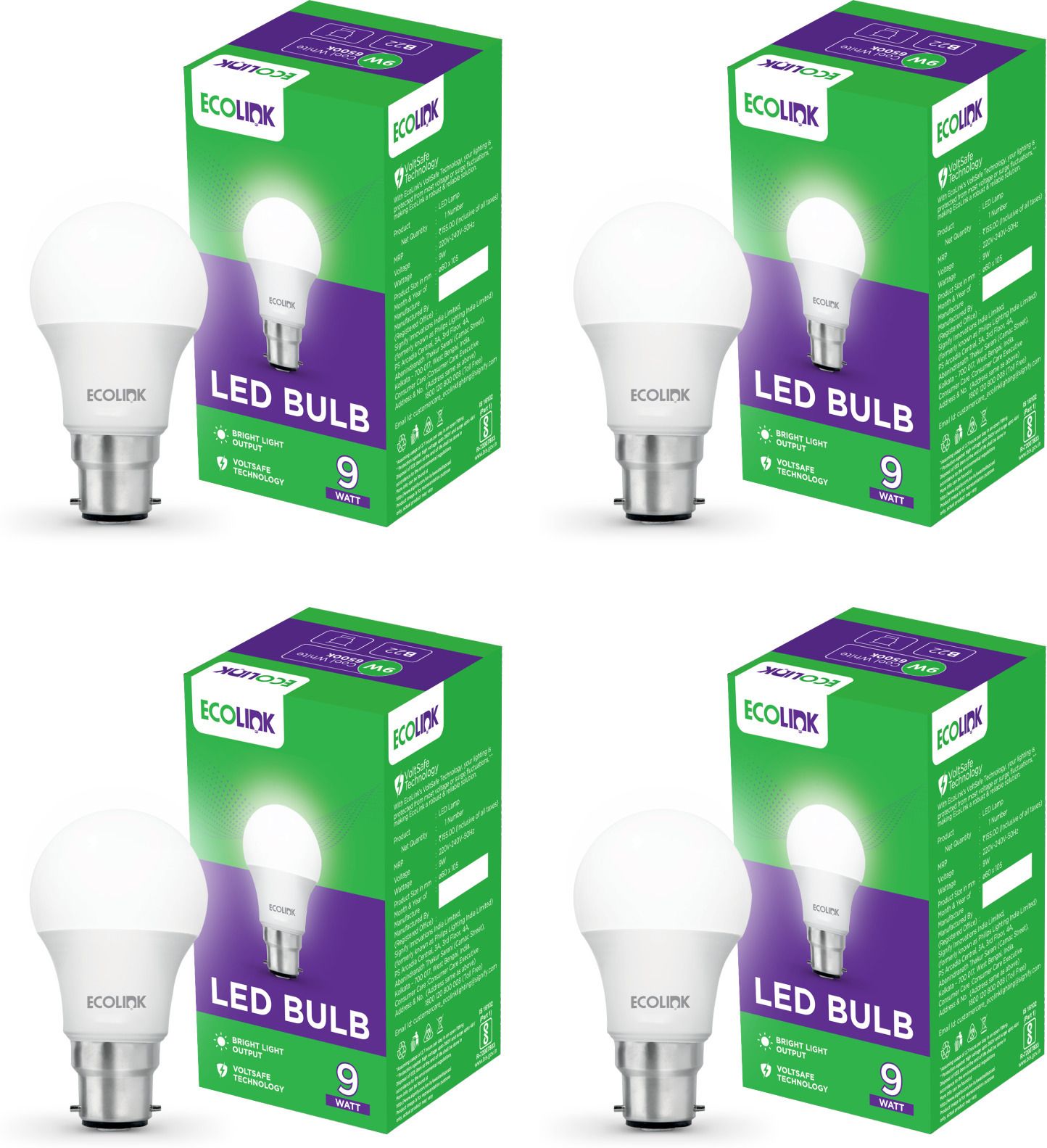 9 W Basic Round B22 LED Bulb-image-29
