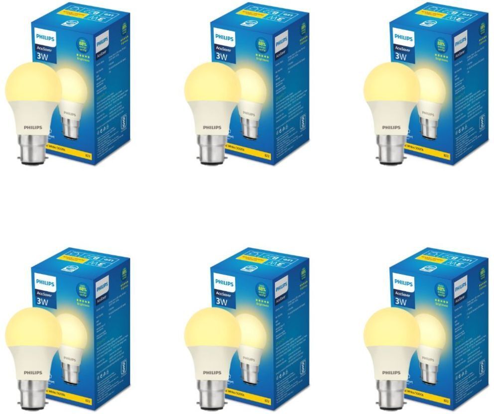 3 W Basic Round B22 LED Bulb-image-32