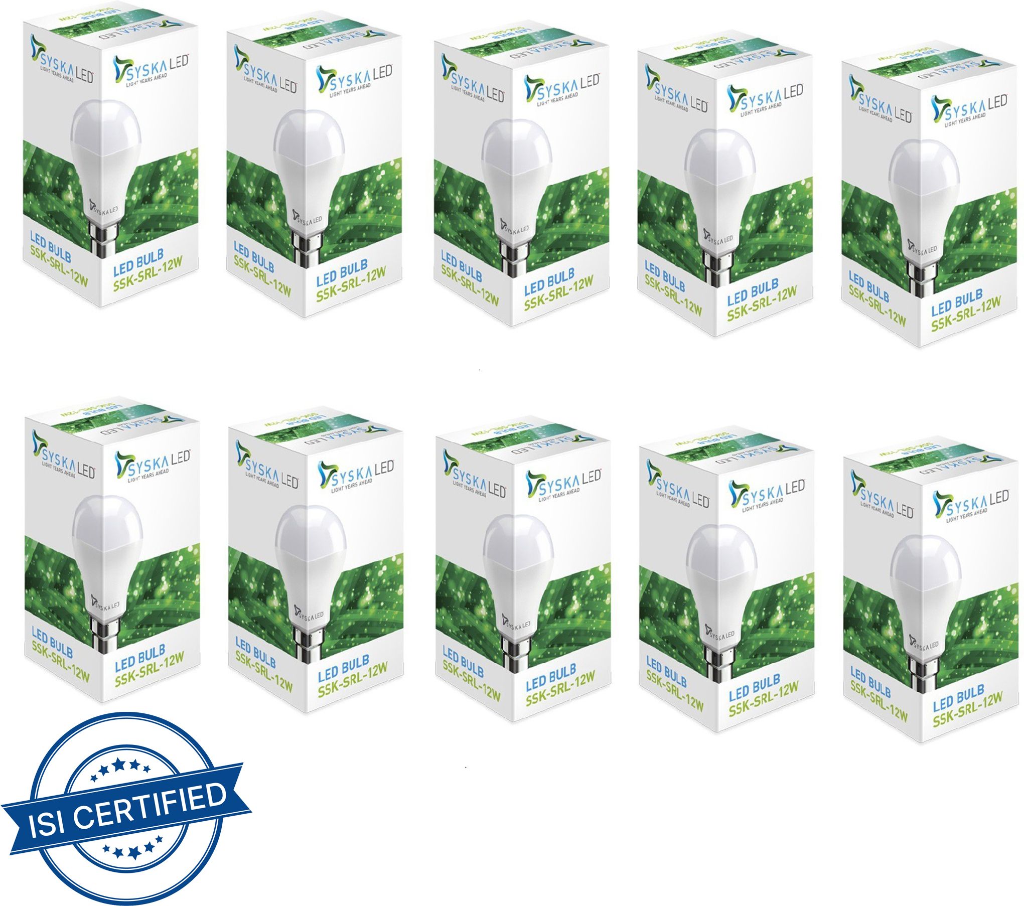 syska 12 W Basic Standard B22 LED Bulb-picture-14