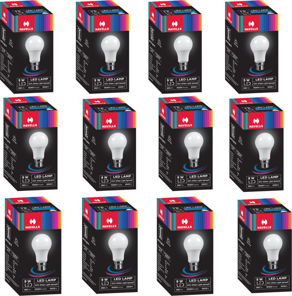 havells 9 W Basic Round B22 LED Bulb-picture-16