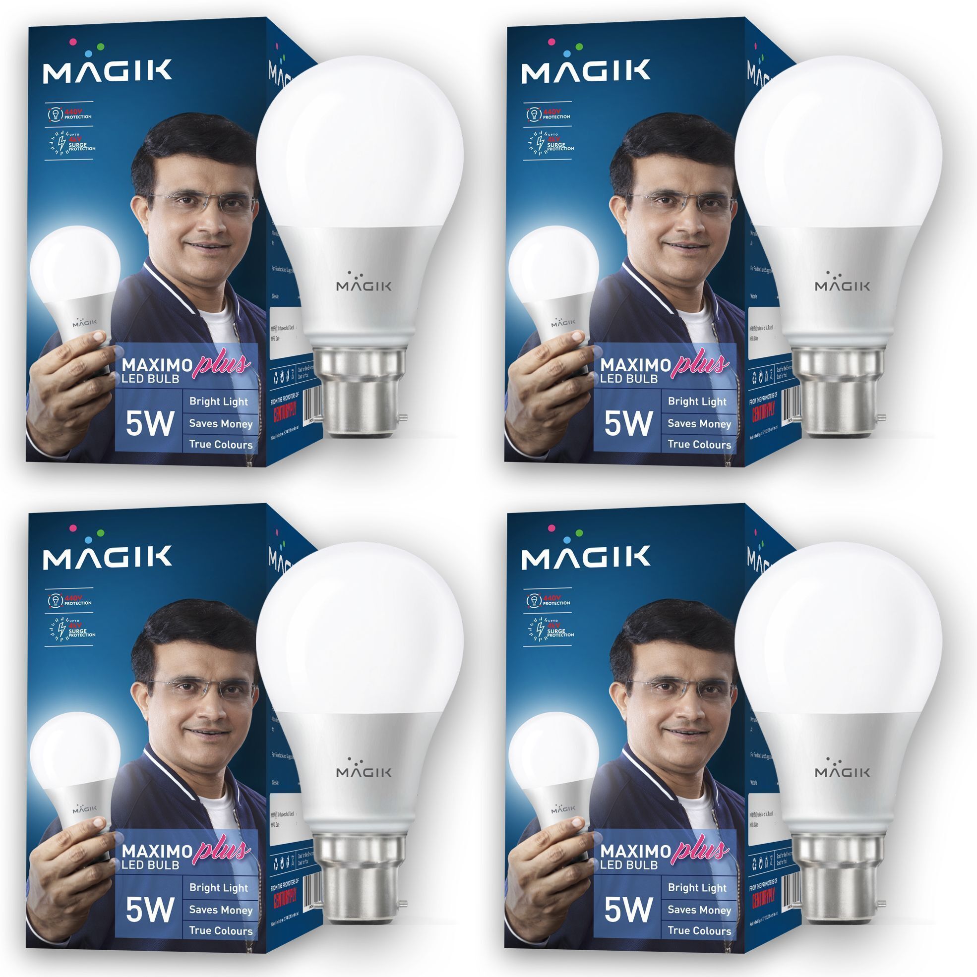 magik 5 W Basic Standard B22 LED Bulb-picture-11