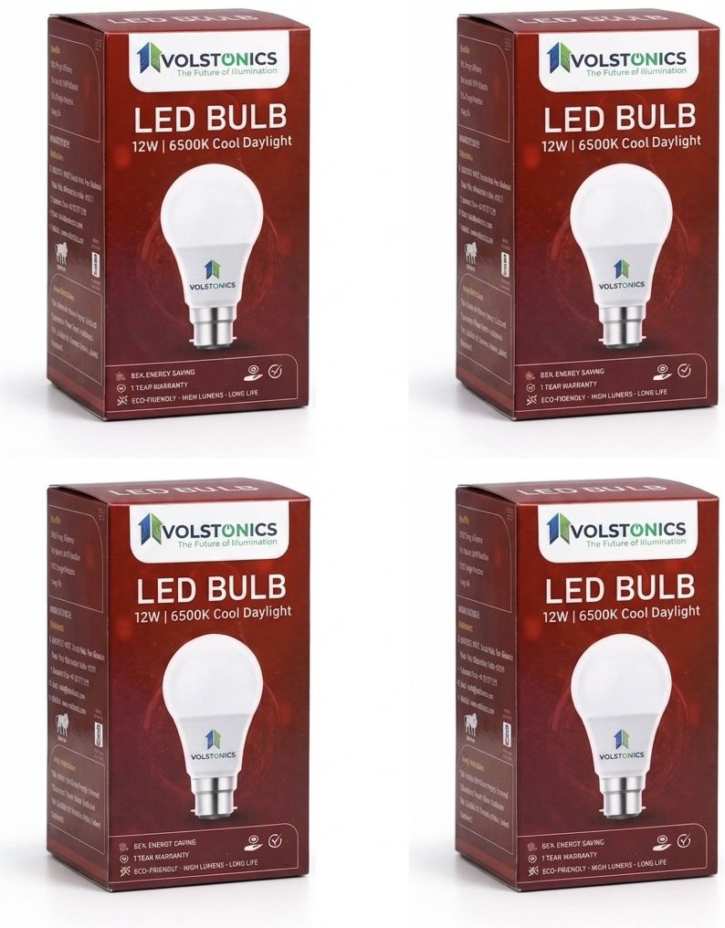 volstonics 12 W Eye Safety Compliance Round B22 D LED Bulb-picture-16