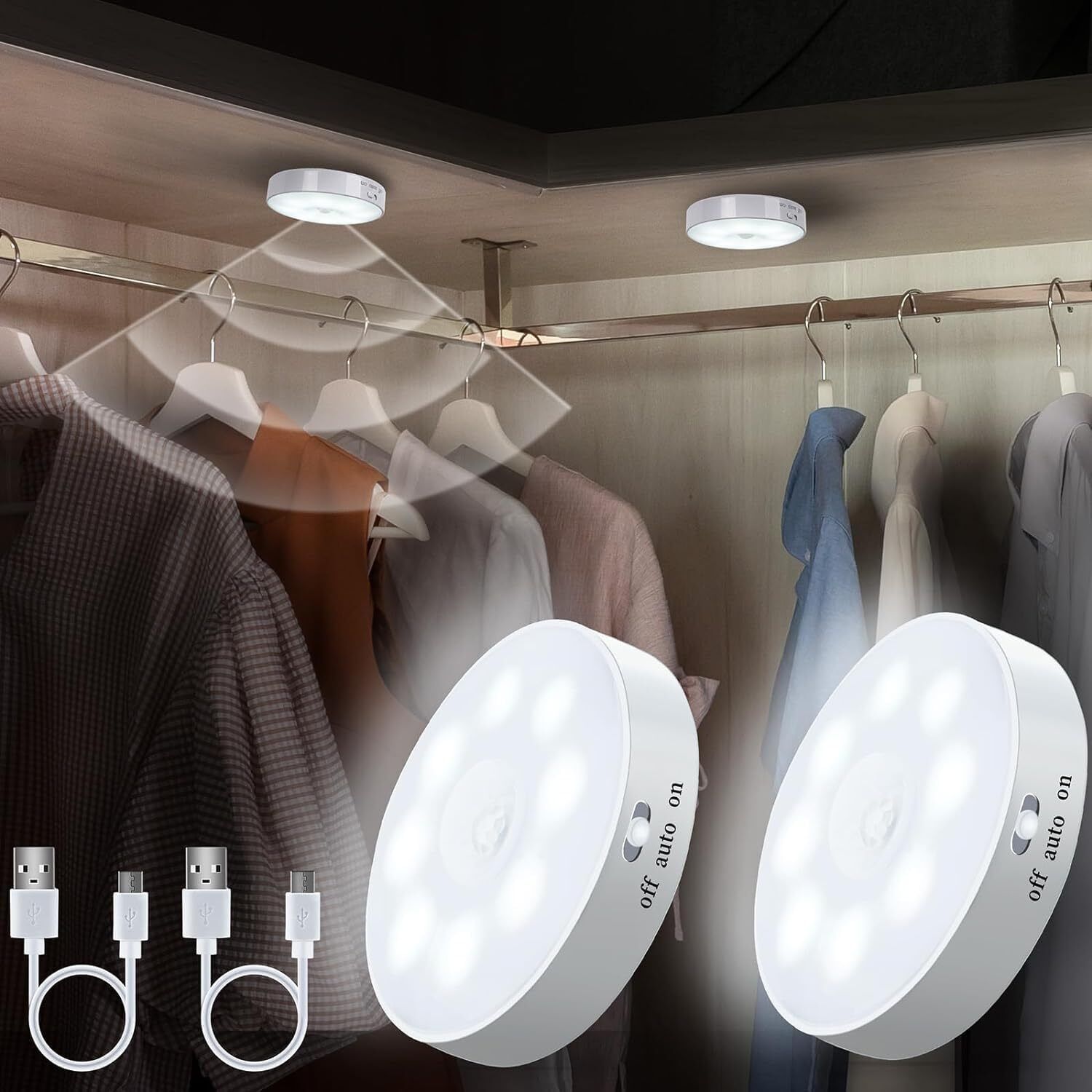 Lightit Motion Sensor Lights for home with USB charger Motion Sensor Light-image-1