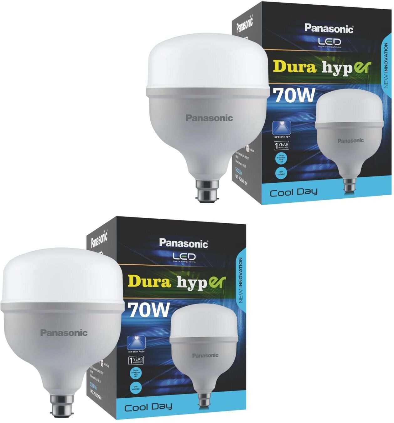 panasonic 70 W Basic Round B22 LED Bulb-picture-40