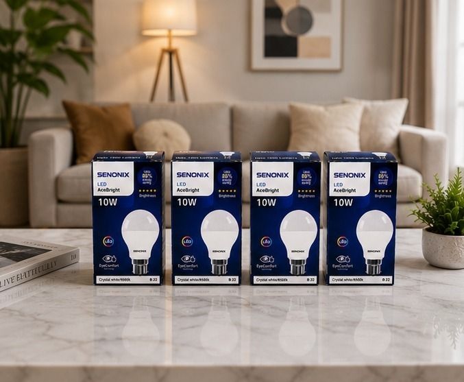 senonix 10 W Basic Round 2 Pin LED Bulb-picture-15