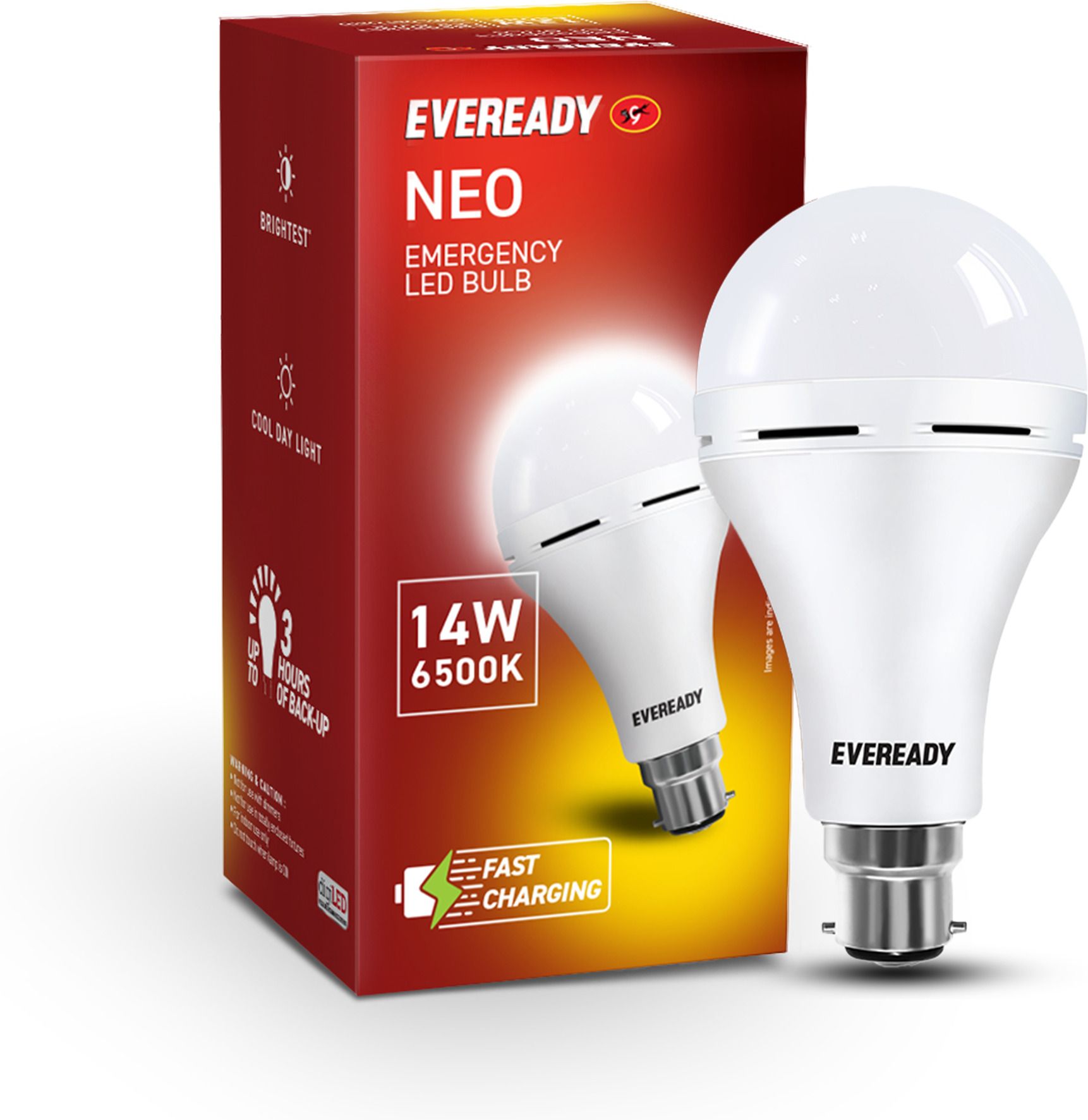 eveready 14 W Inverter Round B22 Inverter Bulb-picture-30