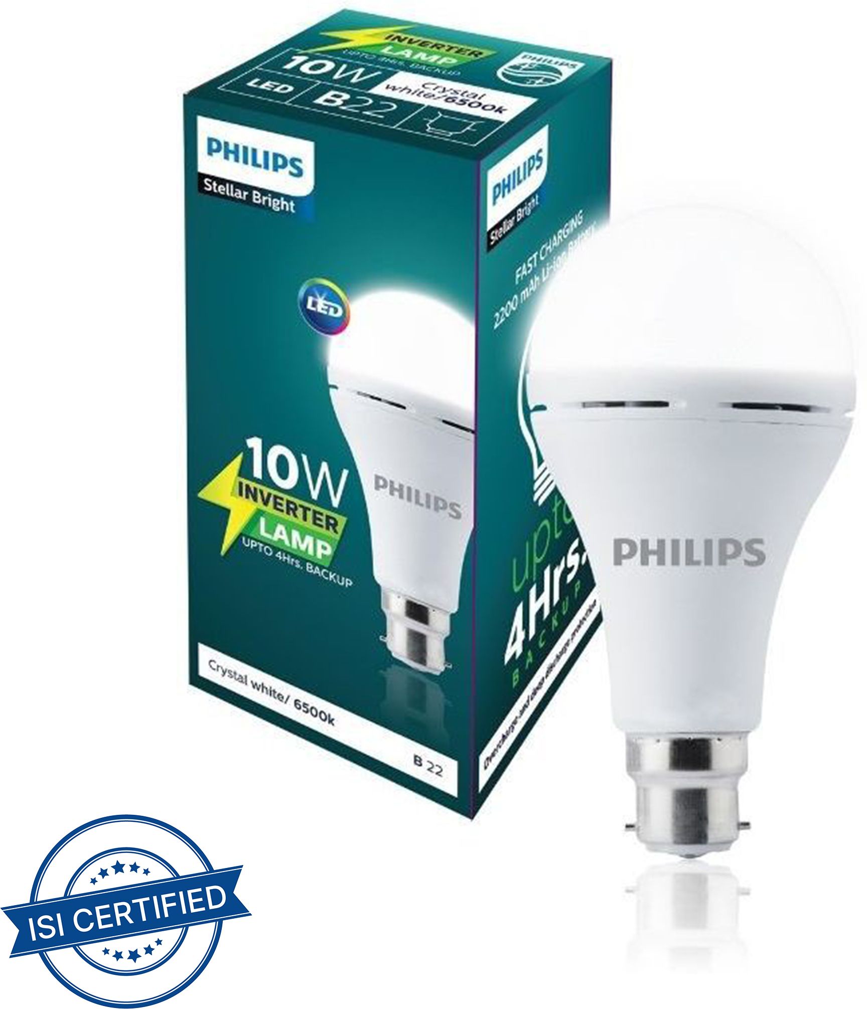 philips 10 W Inverter Round B22 LED Bulb-picture-17