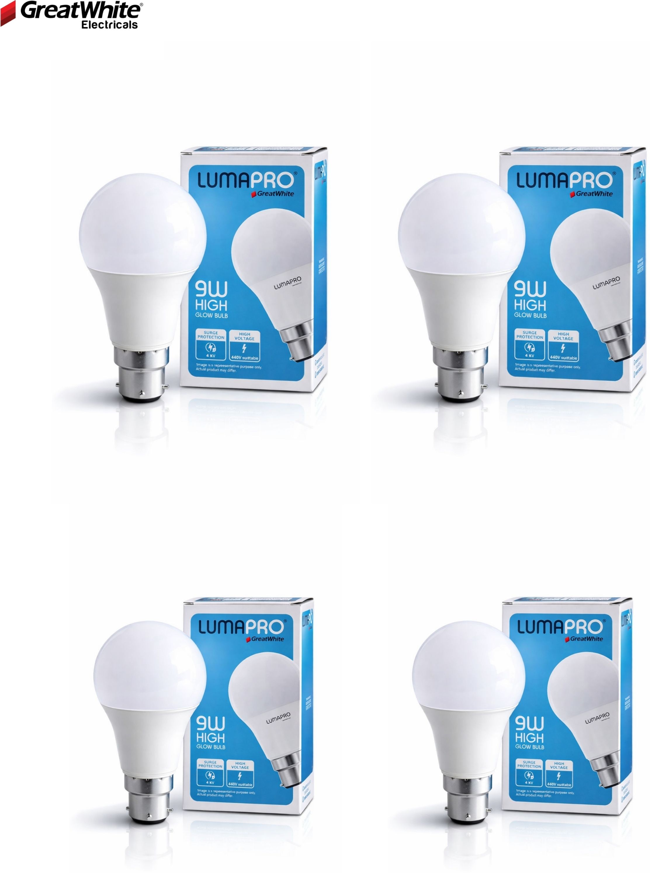 greatwhite 9 W Eye Safety Compliance Standard B22 LED Bulb-picture-19