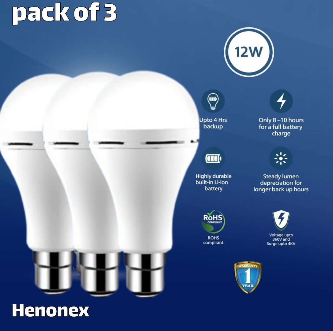henonex 12 W Inverter Standard B22 Inverter Bulb-picture-22